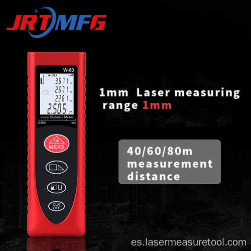 Medidor de medición de distancia láser infrarroja 60m